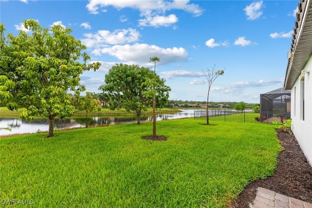 10996 Cherry Laurel Dr, Fort Myers, FL 33912 - view of yard featuring a water view