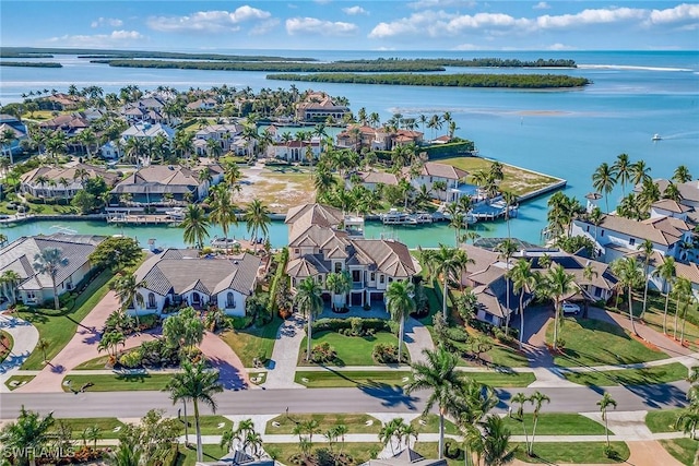 1547 Caxambas Ct, Marco Island, FL 34145 - aerial view of residential area with a nearby body of water