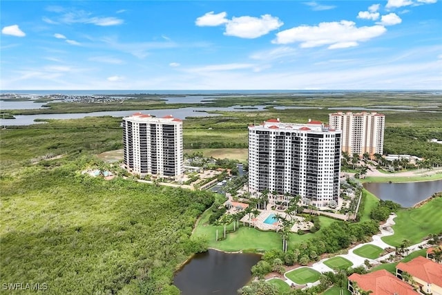 1060 Borghese Ln Unit 1005, Naples, FL 34114 - aerial view of a large body of water and apartment complex / building