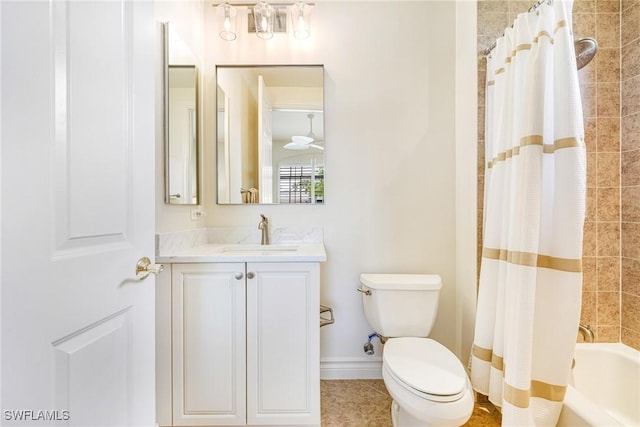 20081 Chapel Trce, Estero, FL 33928 - bathroom featuring vanity and shower / bath combo