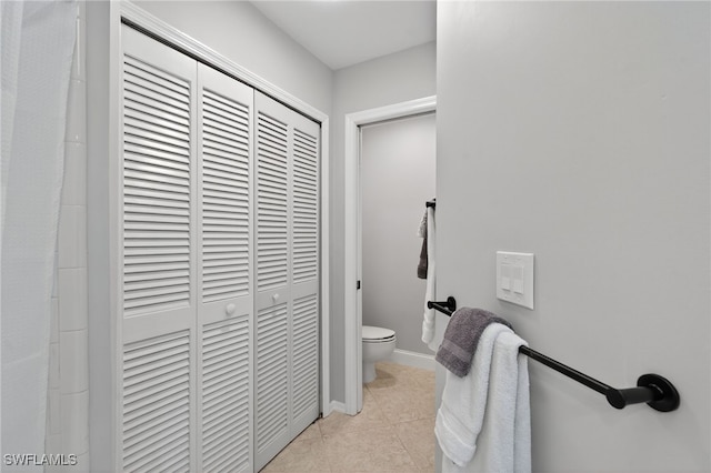 24769 Paradise Rd, Bonita Springs, FL 34135 - bathroom with a closet and tile patterned flooring