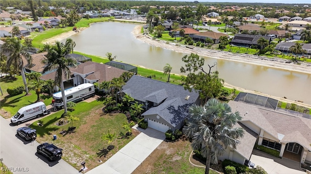24769 Paradise Rd, Bonita Springs, FL 34135 - aerial view of residential area featuring a large body of water