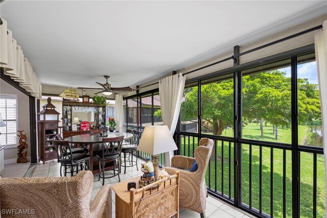 15444 Admiralty Cir Unit 10, North Fort Myers, FL 33917 - view of sunroom / solarium