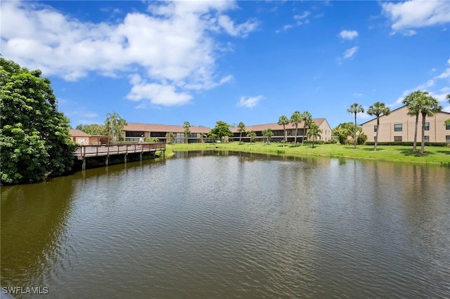 15444 Admiralty Cir Unit 10, North Fort Myers, FL 33917 - water view with nearby suburban area