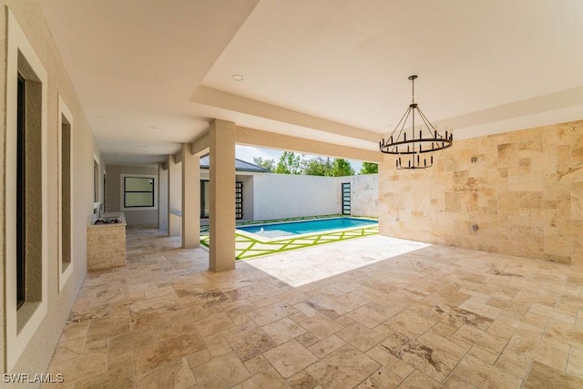 717 Calvin Ave, Lehigh Acres, FL 33972 - view of swimming pool featuring a patio area