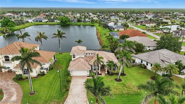 5408 SW 26th Ct, Cape Coral, FL 33914 - aerial perspective of suburban area with a large body of water