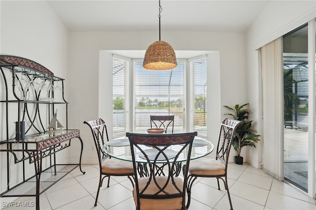5408 SW 26th Ct, Cape Coral, FL 33914 - dining room with plenty of natural light and light tile patterned flooring