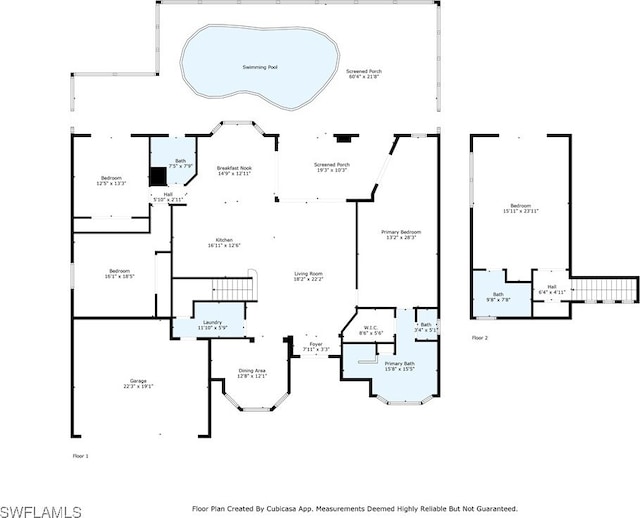 5408 SW 26th Ct, Cape Coral, FL 33914 - view of home floor plan