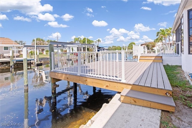 3825 Barnegat Dr, Punta Gorda, FL 33950 - dock with a water view