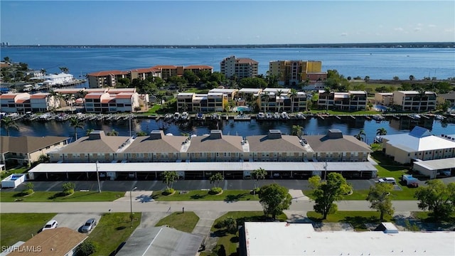 4013 SE 19th Pl Unit 101, Cape Coral, FL 33904 - bird's eye view of a nearby body of water