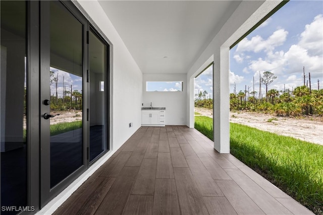 3473 14th Ave SE, Naples, FL 34117 - view of patio / terrace featuring a sink