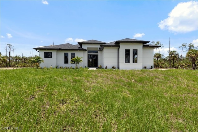 3473 14th Ave SE, Naples, FL 34117 - prairie-style house with stucco siding