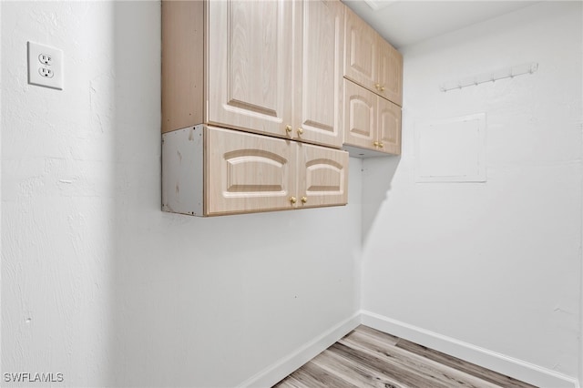 4717 Santa Barbara Blvd Unit G-2, Cape Coral, FL 33914 - detailed view of baseboards and wood finished floors