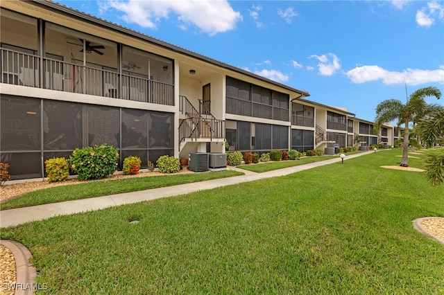 4717 Santa Barbara Blvd Unit G-2, Cape Coral, FL 33914 - view of building exterior featuring central AC