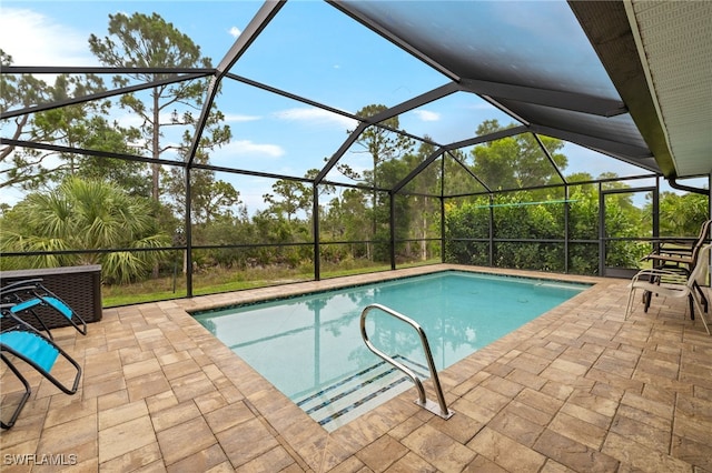 3901 NW 48th Ter, Cape Coral, FL 33993 - swimming pool with a patio area and a lanai