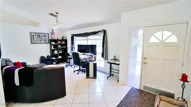 2780 39th St SW, Naples, FL 34117 - home office with light tile patterned flooring