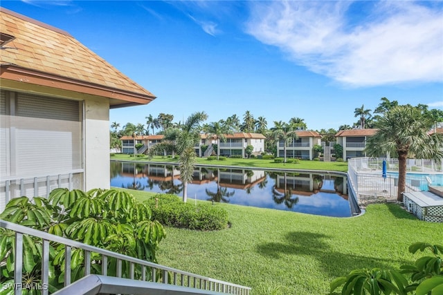 1155 Sandpiper St Unit D4, Naples, FL 34102 - water view with nearby suburban area