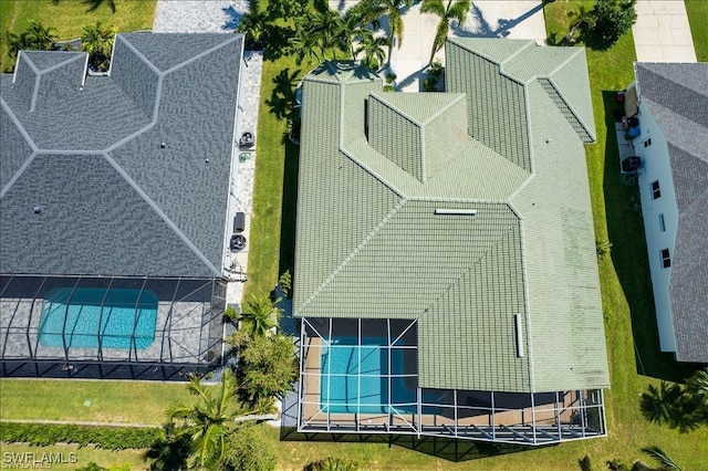 623 SW 56th St, Cape Coral, FL 33914 - view of subject property featuring a pool area