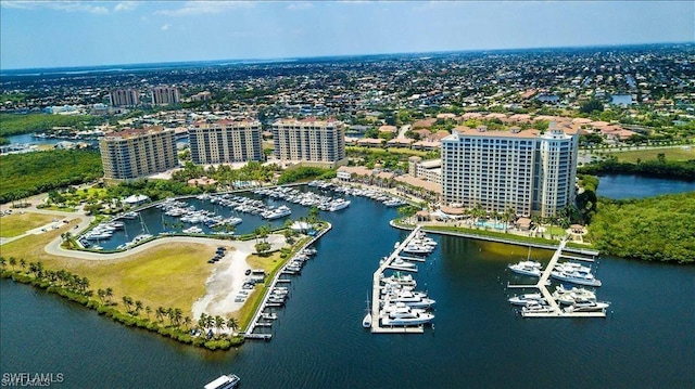 623 SW 56th St, Cape Coral, FL 33914 - view of urban area with a nearby body of water and a marina