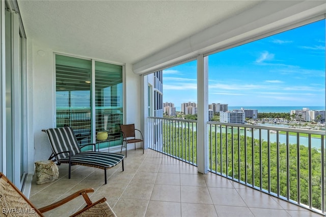 315 Dunes Blvd Unit 1006, Naples, FL 34110 - balcony featuring a city view and a water view