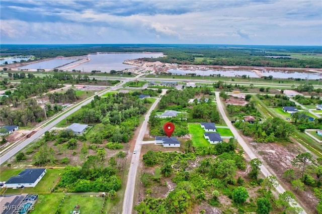 1072 Norton Ave S, Lehigh Acres, FL 33974 - aerial view of property's location featuring a nearby body of water