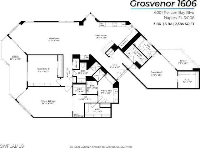 6001 Pelican Bay Blvd Unit 1606, Naples, FL 34108 - photo 8