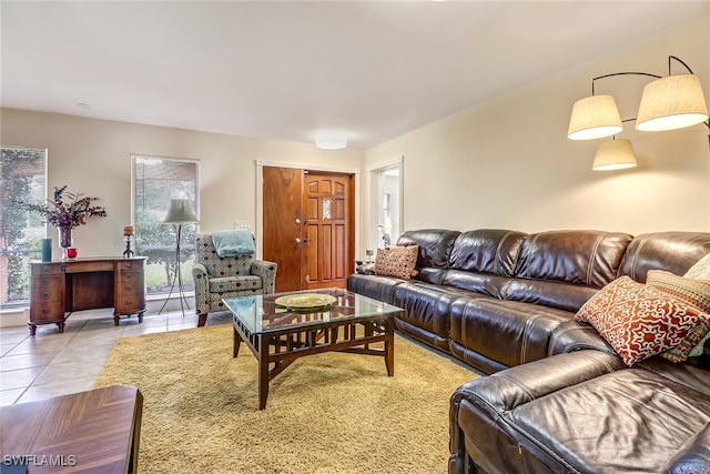 2979 Cortez Blvd, Fort Myers, FL 33901 - living room with light tile patterned floors