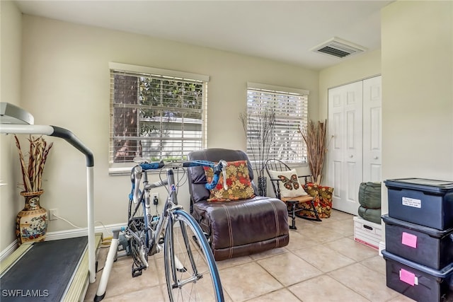 2979 Cortez Blvd, Fort Myers, FL 33901 - workout area featuring light tile patterned floors