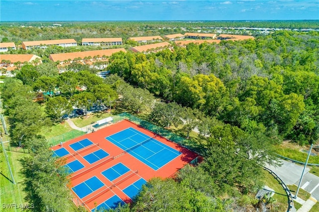 6810 Beach Resort Dr Unit 13, Naples, FL 34114 - bird's eye view of a heavily wooded area