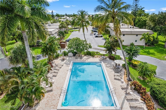 1549 Sandpiper St Unit 59, Naples, FL 34102 - view of community pool