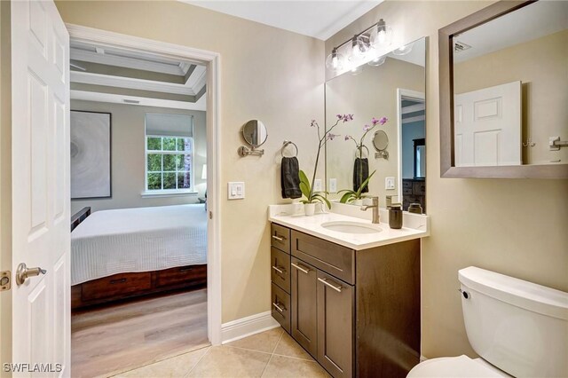 18273 Creekside Preserve Loop Unit 101, Fort Myers, FL 33908 - ensuite bathroom with vanity and tile patterned flooring