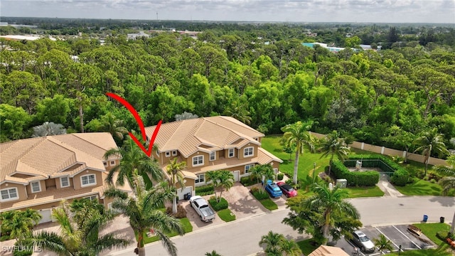18273 Creekside Preserve Loop Unit 101, Fort Myers, FL 33908 - aerial view of a heavily wooded area