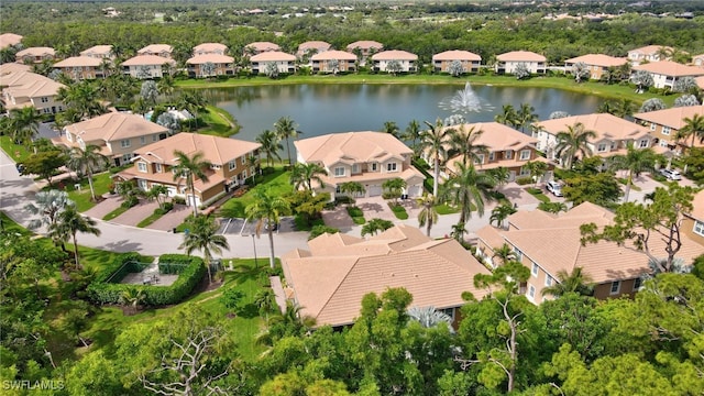 18273 Creekside Preserve Loop Unit 101, Fort Myers, FL 33908 - aerial perspective of suburban area featuring a nearby body of water