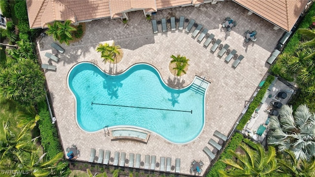 18273 Creekside Preserve Loop Unit 101, Fort Myers, FL 33908 - bird's eye view of a pool area