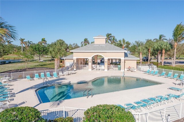 5213 Shell Mound Cir, Punta Gorda, FL 33982 - community pool featuring a patio