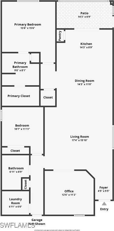 5213 Shell Mound Cir, Punta Gorda, FL 33982 - home floor plan
