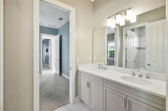 14792 Spinnaker Way, Naples, FL 34114 - full bath featuring double vanity and baseboards
