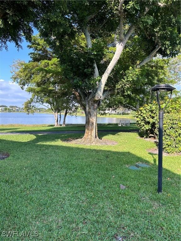 3062 Kings Lake Blvd Unit 7511, Naples, FL 34112 - view of green lawn featuring a water view