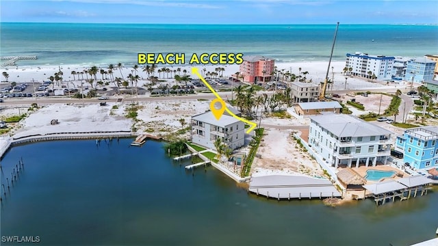 855 Lagoon St Unit 4, Fort Myers Beach, FL 33931 - bird's eye view of a large body of water
