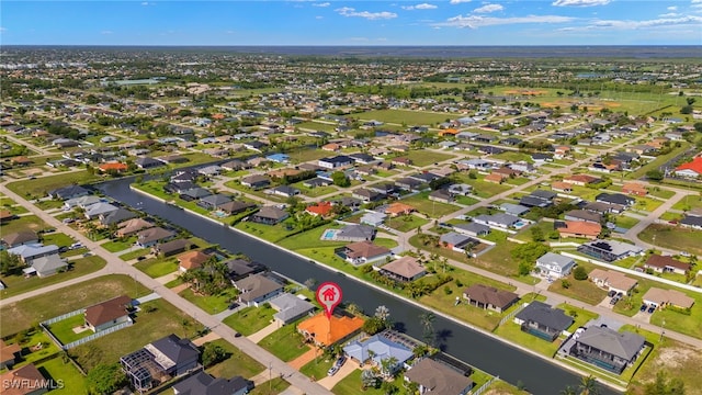 1206 SW 18th Ave, Cape Coral, FL 33991 - aerial overview of property's location featuring nearby suburban area