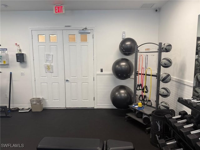 8088 Sanctuary Dr Unit 1, Naples, FL 34104 - view of workout room