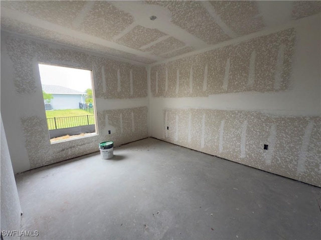3613 NW 47th Ln, Cape Coral, FL 33993 - unfurnished room featuring unfinished concrete floors
