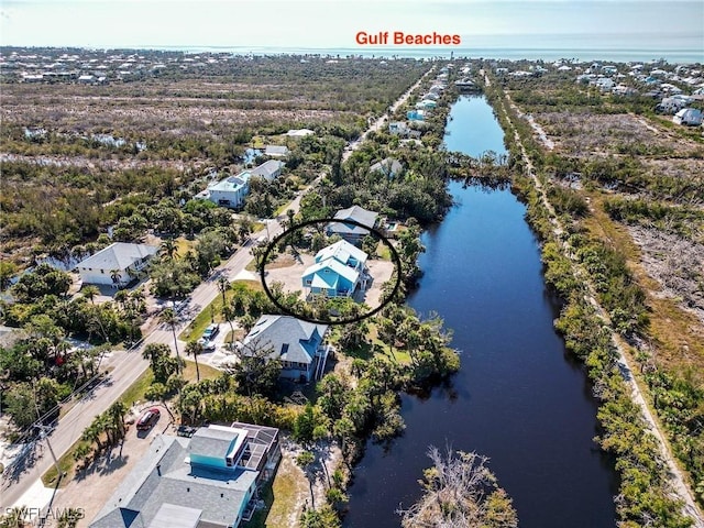 785 Rabbit Rd, Sanibel, FL 33957 - aerial view of a nearby body of water