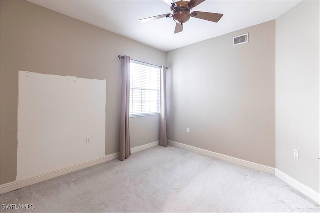 793 Regency Reserve Cir Unit 4501, Naples, FL 34119 - carpeted spare room featuring ceiling fan and baseboards