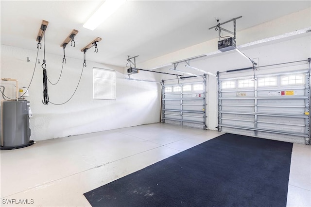 793 Regency Reserve Cir Unit 4501, Naples, FL 34119 - garage featuring water heater and a garage door opener
