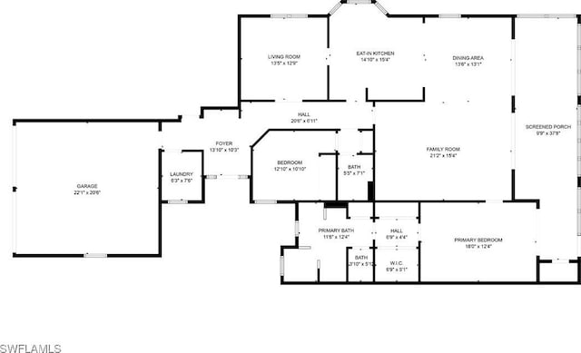 793 Regency Reserve Cir Unit 4501, Naples, FL 34119 - view of floor plan / room layout