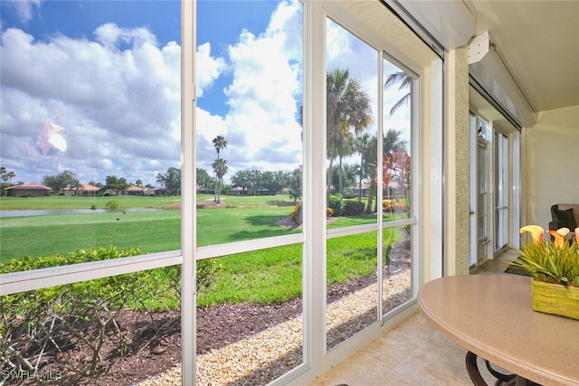 9110 Bayberry Bnd Unit 102, Fort Myers, FL 33908 - sunroom / solarium with tile patterned floors