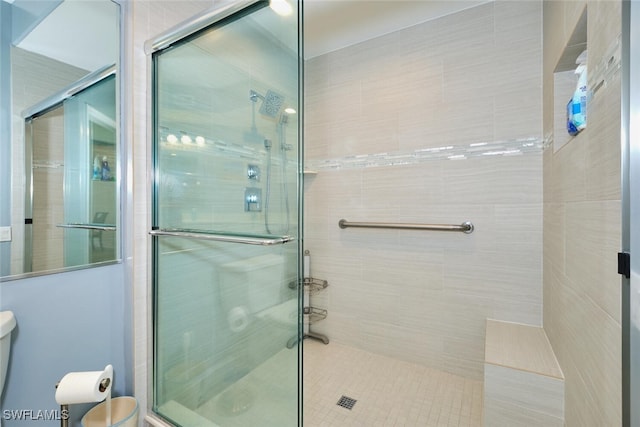 9110 Bayberry Bnd Unit 102, Fort Myers, FL 33908 - bathroom with toilet and a stall shower