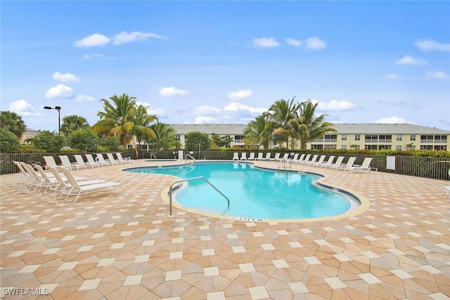 community pool featuring a patio