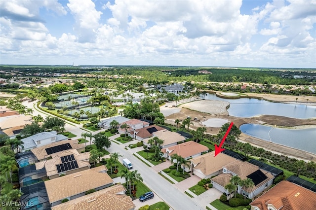 9211 Independence Way, Fort Myers, FL 33913 - aerial perspective of suburban area featuring a nearby body of water